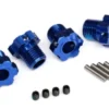 Traxxas Wheel hubs splined, 17mm (blue-anodized) (4) 4×5 GS (4) 3x14mm pin (4) – TRX8654