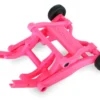 Traxxas Wheelie bar, assembled (pink) (fits Stampede, Rustler, Bandit series) – TRX3678P