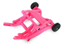 Traxxas Wheelie bar, assembled (pink) (fits Stampede, Rustler, Bandit series) – TRX3678P