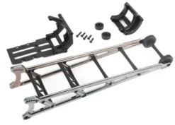 Traxxas Wheelie bar, black chrome (assembled)/ wheelie bar mount – TRX9460X
