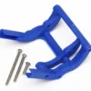 Traxxas Wheelie bar mount (1)/ hardware (blue) – TRX3677-BLUE