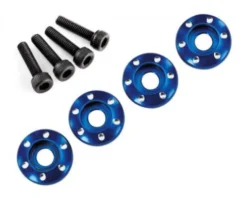 Traxxas Wheel nut washer machined aluminum blue 3x12mm CS – TRX7668