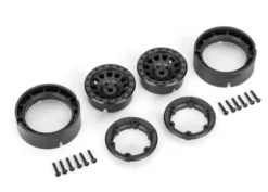 Traxxas Wheels, 1.0″, Method Race Wheels 105 Beadlock (black, beadlock) (2) – TRX9781