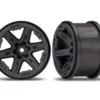 Traxxas Wheels, RXT 2.8″ (black) (2) – TRX6772
