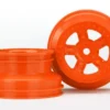 Traxxas Wheels, SCT orange, beadlock style, dual profile (1.8″ inner, 1.4″ outer) (2) – TRX7673A