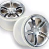 Traxxas Wheels, SS (split spoke) 3.8″ (satin) (2) (fits Revo/Maxx series) – TRX5172