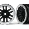 Traxxas Wheels, TRX-4 1.9 (satin beadlock) (2) – TRX8271X