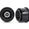 Traxxas Wheels, Weld gloss black (rear) (2) – TRX9473