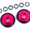 Traxxas Wheels, wheelie bar, 6061-T6 aluminum (pink-anodized) (2)/ 5x8x2.5mm ball bearings (4)/ o-rings (2)/ 5x8x0.3mm TW (2) – TRX9461P