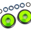Traxxas Wheels, wheelie bar, 6061-T6 aluminum (green-anodized) (2)/ 5x8x2.5mm ball bearings (4)/ o-rings (2)/ 5x8x0.3mm TW (2) – TRX9461G