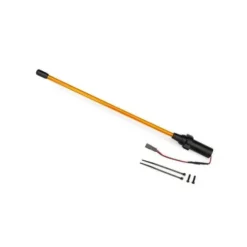 TRAXXAS Whip light, LED, orange (assembled) (1)/ 3x12mm BCS (2) (replacement for 1 whip light, left or right) (requires #6588X accessory power supply) – TRX10992-ORNG