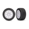 Traxxas White Front Mini Rally wheels with Rally Tires 2 – TRX10872-WHT