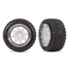 Traxxas White Front Mini Rally wheels with Rally Tires 2 – TRX10872-WHTC