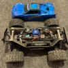 Traxxas Wide Maxx V2 1/10 4S Brushless Monster Truck TSM RTR + Savox SW-2290SG Digitale HV Brushless Servo + Traxxas LED light kit Maxx 4S (gebruikt met 1 jaar garantie)!