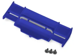 Traxxas Wing, Rustler 4X4 (blue)/ 3×8 FCS (3) – TRX6721X