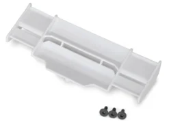 Traxxas Wing, Rustler 4X4 (white)/ 3×8 FCS (3) – TRX6721A