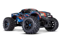 Traxxas X-Maxx 8S Belted Brushless Monster truck RTR Blauw (Versie 2024/2025)