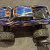 Traxxas X-Maxx 8S Belted Brushless Monster truck RTR Oranje (Versie 2024/2025) (zonder motor/regelaar/steun)!