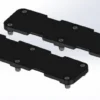 Traxxas X-Maxx 1/5 8S 3D printed battery brace (Gens Ace 8000mah & Gens Ace 11000mah lipo batterijen)