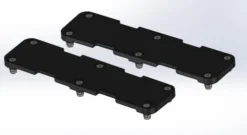 Traxxas X-Maxx 1/5 8S 3D printed battery brace (Gens Ace 8000mah & Gens Ace 11000mah lipo batterijen)
