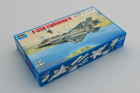 Trumpeter F-35A Lightning in 1:32 bouwpakket (Nederlandse uitvoering!)