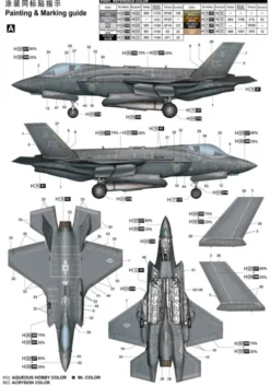 Trumpeter F-35A Lightning in 1:32 bouwpakket (Nederlandse uitvoering!)