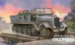 Trumpeter German Sd.Kfz.6 Halbkettenzugm. Artill. – 1:35 bouwpakket