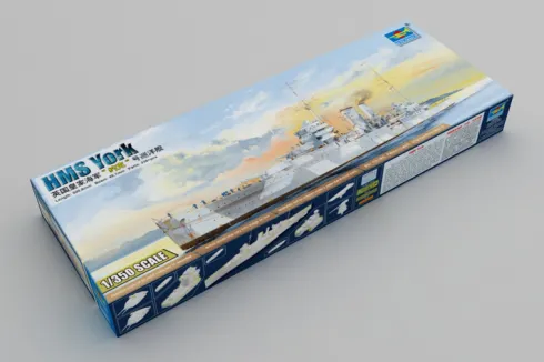 Trumpeter HMS York – 1:350 bouwpakket