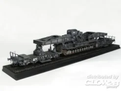 Trumpeter Morser Karl Gerat 040-041 auf Eisenbahn-Transport-Trailer – 1:35 bouwpakket