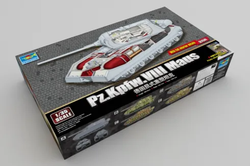 Trumpeter Pz. Kpfw.VIII Maus in 1:35 bouwpakket