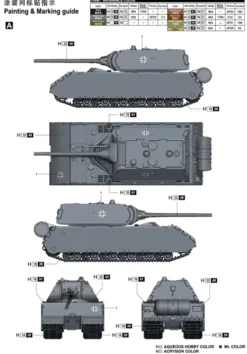 Trumpeter Pz. Kpfw.VIII Maus in 1:35 bouwpakket
