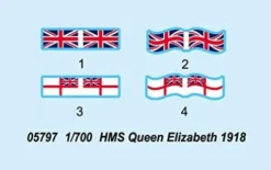 Trumpeter Queen Elisabeth ’18 model modelbouwpakket- 05797