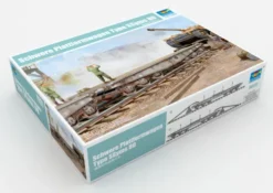 Trumpeter Schwere Plattformwagen Type SSyms 80 – 1:35 bouwpakket