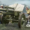 Trumpeter Soviet 122mm Howitzer 1938 M-30 LateVers – 1:35 bouwpakket