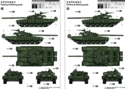 Trumpeter T-72A Mod1985 MBT – 1:35 bouwpakket