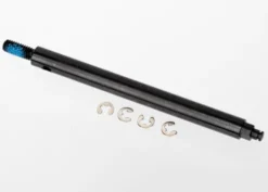 TRX6945 –Axle shaft, rear, steel/ e-clips (4)
