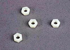 TRX2447 – 4mm nylon wheel nuts (4)