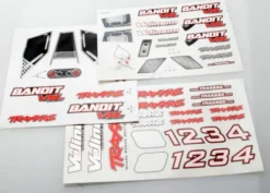 TRX2413R – Decal sheets Bandit VXL