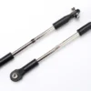 TRX5939 – Turnbuckles toe links 72mm (2) (assembled with rod ends and hollow balls)