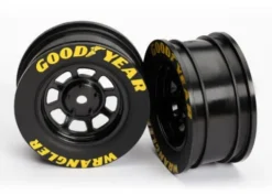 TRX7377 – Wheels, 8-spoke (black) (2)