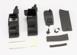 TRX5324X – Box receiver & battery (2)/ cover/ foam pad & adhesive/ charge jack plug (rubber)/ 4x8mm BCS (1)/ 4x12mm BCS (2) (contains both boxes to accommodate either AA battery holder or RX flat pack)