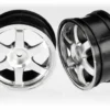 TRX7374X – Officially Licensed Volk Racing TE37 Wheels (satin chrome/chrome)