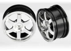TRX7374X – Officially Licensed Volk Racing TE37 Wheels (satin chrome/chrome)