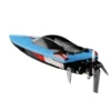 UDI RC Mosasaurus 42cm Brushless High Speed RC Boot RTR 2.4GHz Blauw compleet met 7.4V 2S 3000mAh LiPo batterij en lader