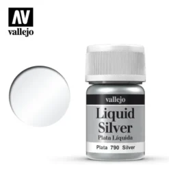 Vallejo Liquid Silver – 35ml – 70790