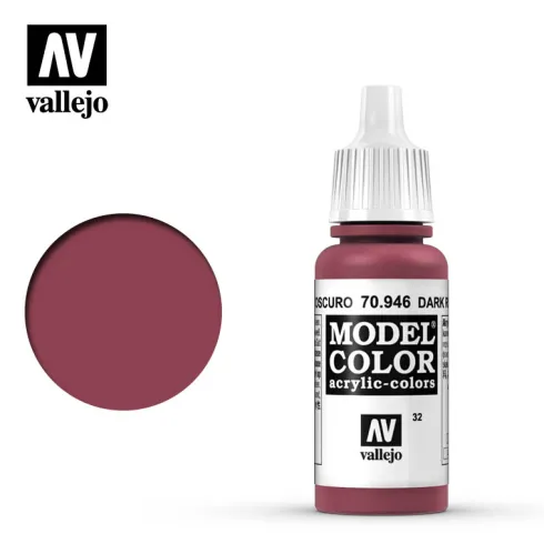 Vallejo Model Color Dark Red -17ml -70946