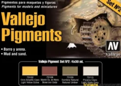 Vallejo Pigments Set Nr. 2 Mud and Sand