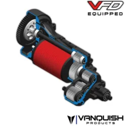Vanquish VS4-10 Fordyce RTR Bleu