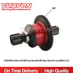 VITAVON Center Full Diff Case Set met 46T Spur Gear voor Losi DBXL-E 2.0