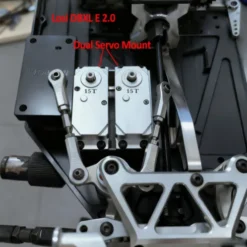 VITAVON CNC Alu7075 Dual Servo Mount & Receiver Box voor Losi DBXL-E 2.0